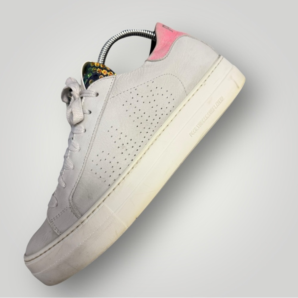 P448 Women's F22THEA-W Lace Up Low Top Sneakers Sz 40